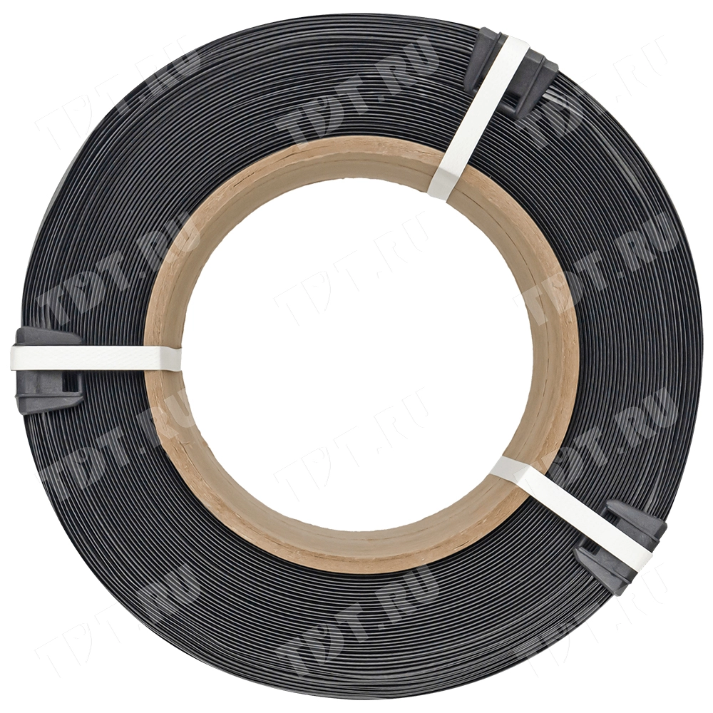 Стреппинг лента полипропиленовая (ПП), 15мм*1.0мм*1200м, серая