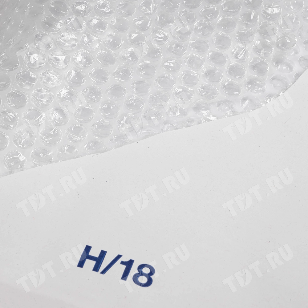 Белый крафт пакет с прослойкой, 29*37 см, H-18 (H/5)