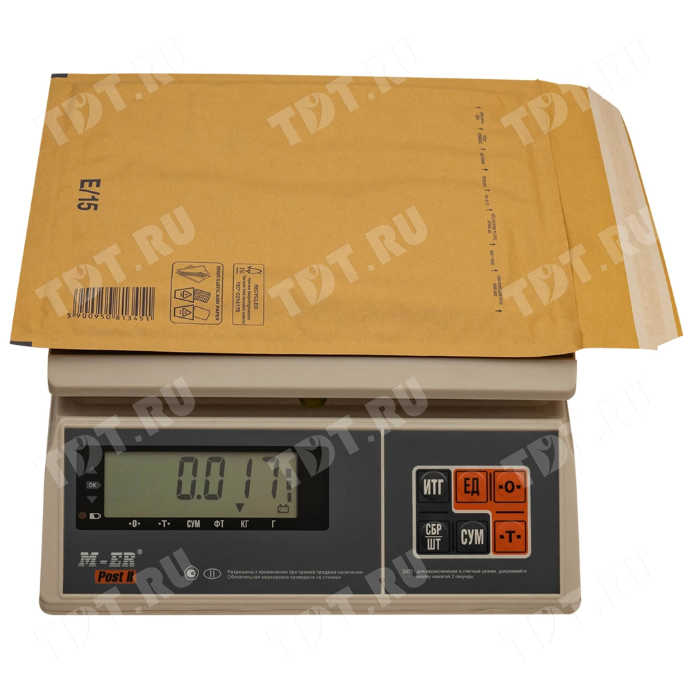 Бурый крафт пакет с прослойкой, 24*27 см, E-15-G (E/2)