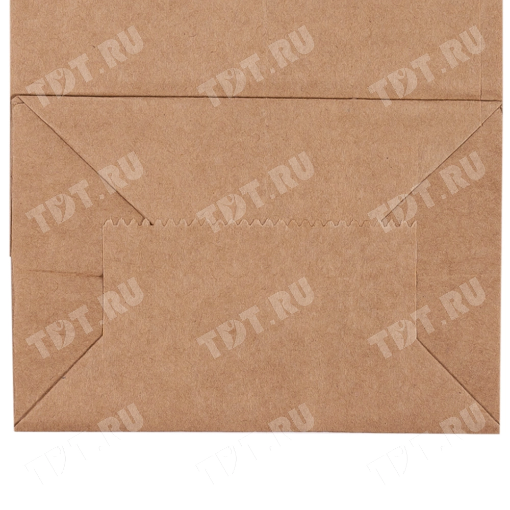 Крафт пакет без ручек, 70 г/м², 10*7*26 см