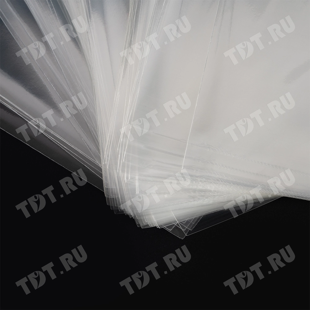 Прозрачный БОПП пакет с клеевым клапаном, 15*12 см, 100 шт.