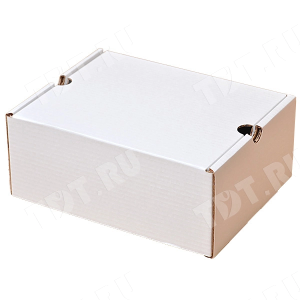 Беленая коробка для обуви №77, 300*240*130 мм