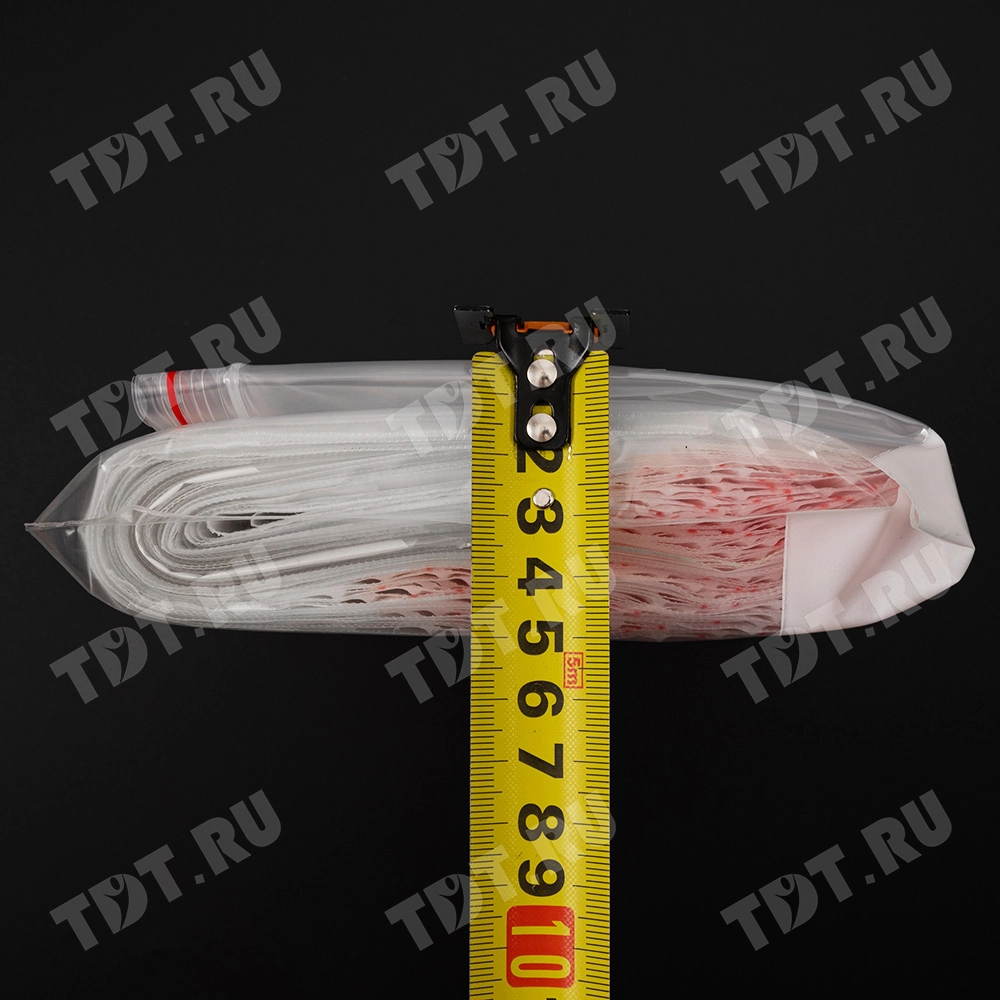 Пакет Zip Lock с полосой для надписи, прозрачный, 150*200 мм, 60 мкм, 100 шт.