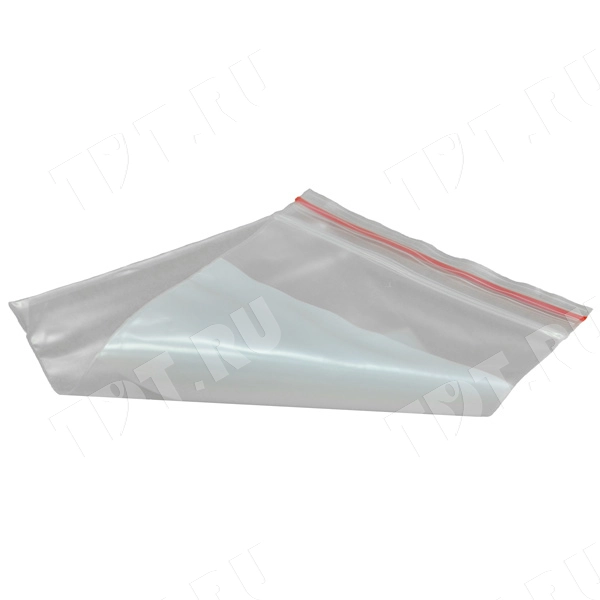 Пакеты Zip Lock с полосой для надписи, 200*300 мм, 80 мкм, 100 шт.