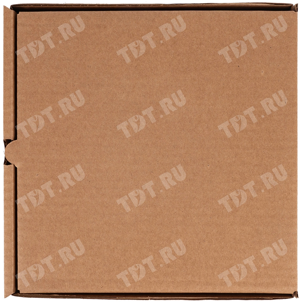 Коробка для пиццы, бурая, 210*210*35 мм