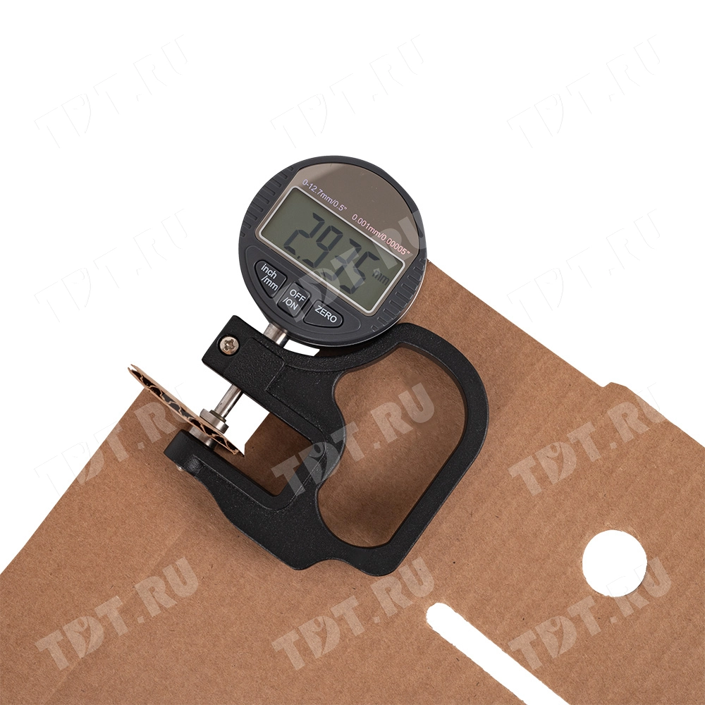 Коробка для пиццы, бурая, 210*210*35 мм