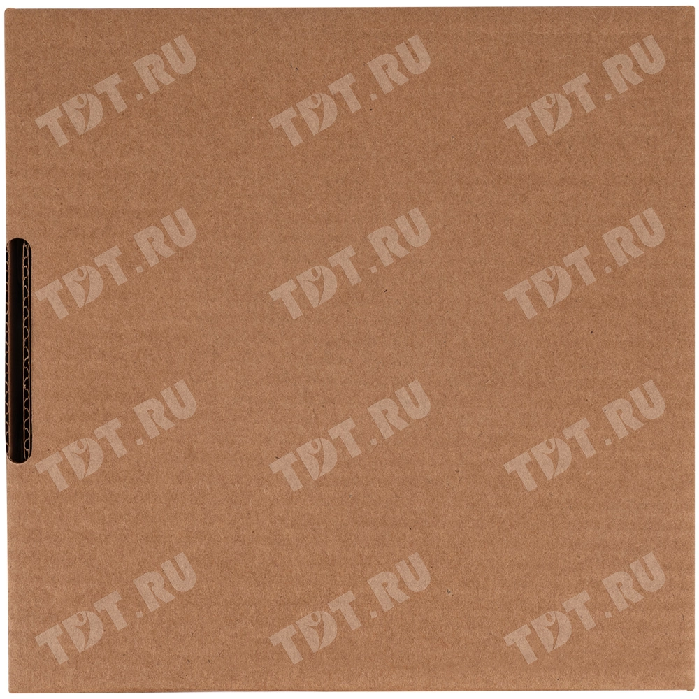 Коробка для пиццы, бурая, 210*210*35 мм