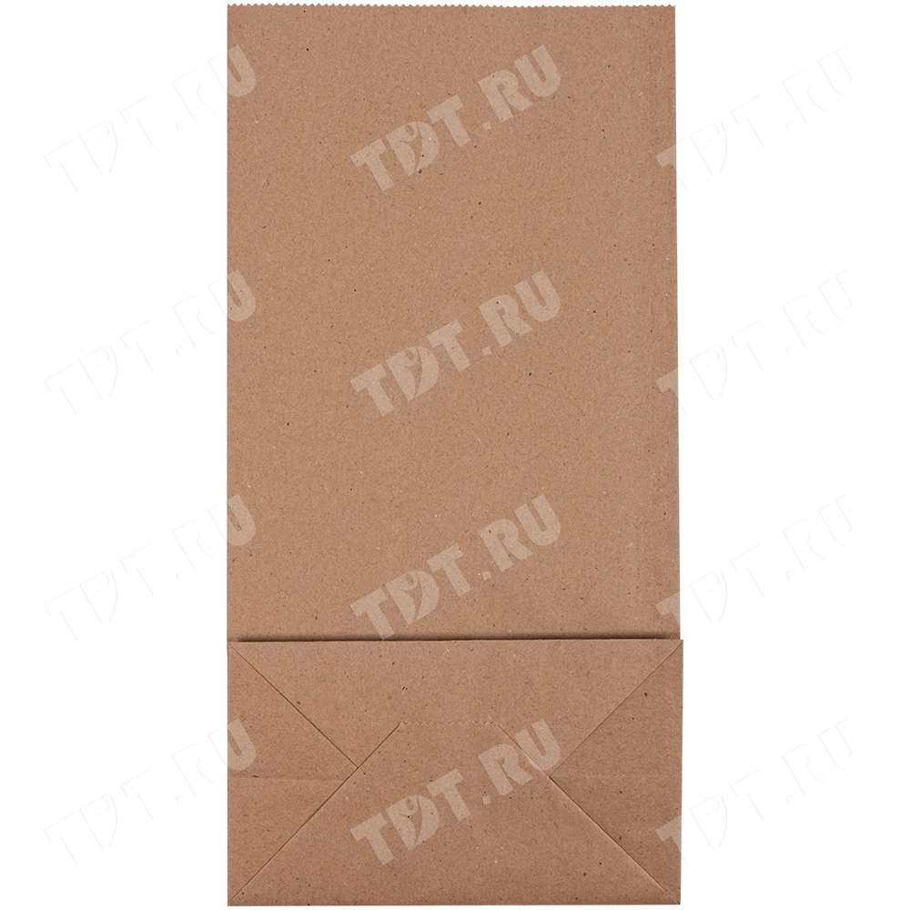 Крафт пакет без ручек, 70 г/м², 16*9.5*32 см