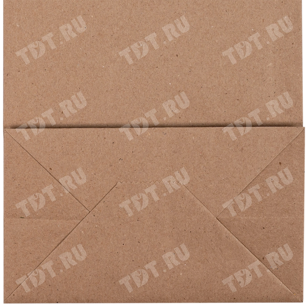 Крафт пакет без ручек, 70 г/м², 16*9.5*32 см