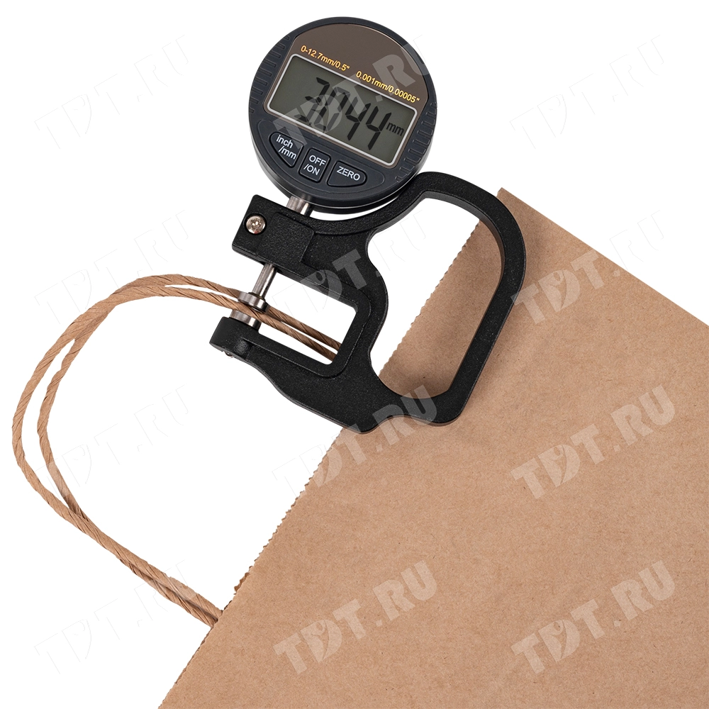 Крафт пакет с крученой ручкой, 70 г/м², 24*14*28 см