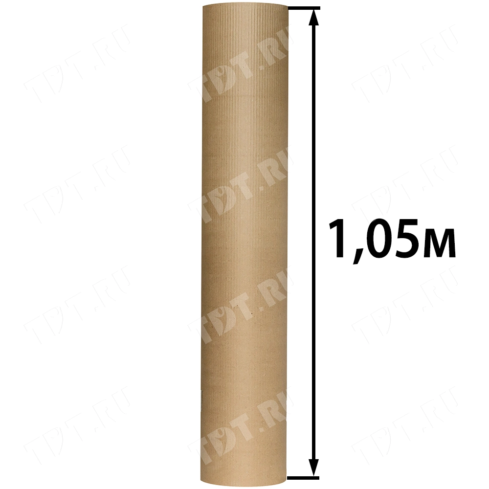 Гофрокартон рулонный Д-21, 10*1.05 м