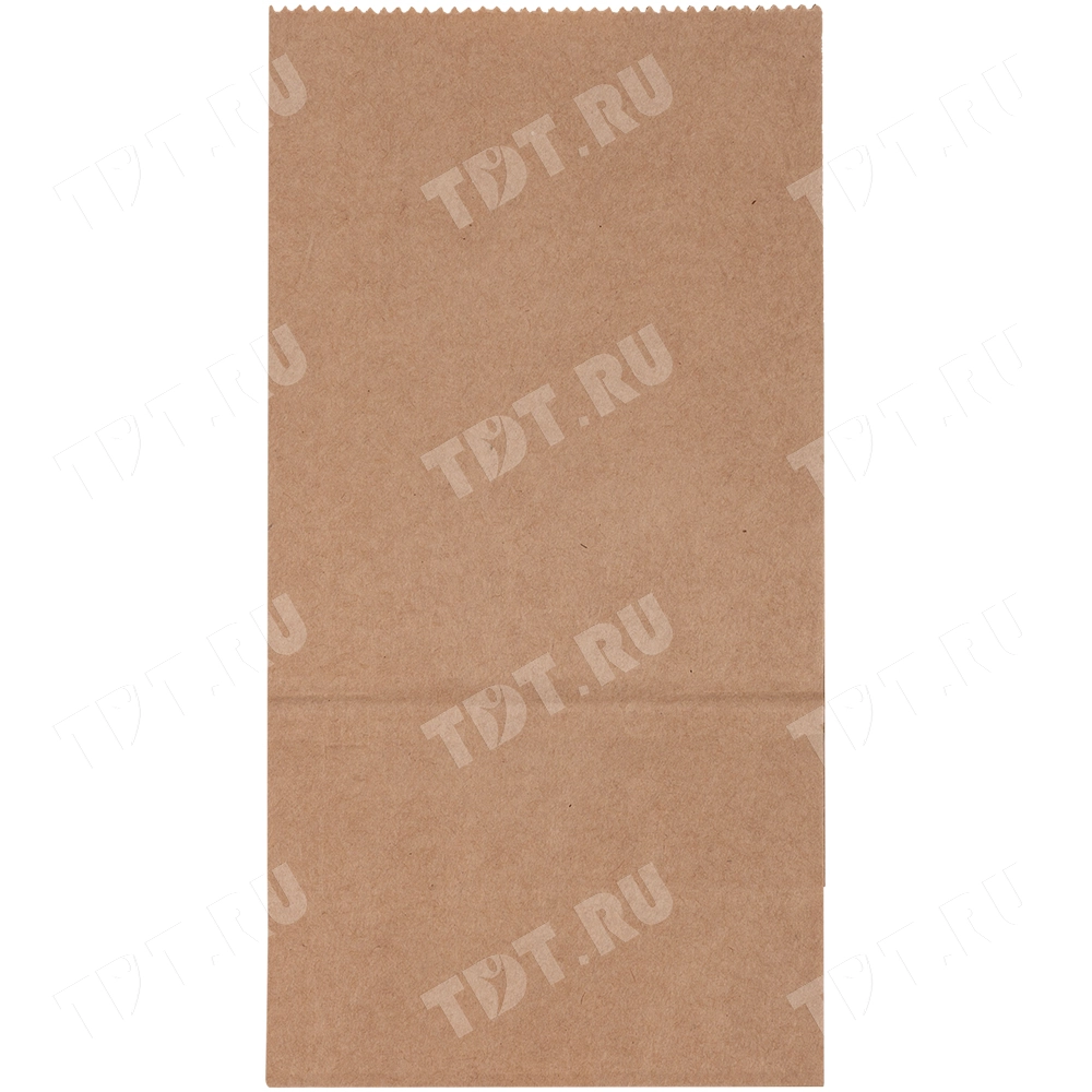 Крафт пакет без ручек, 70 г/м², 12*8*19 см