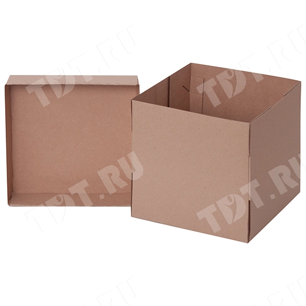 Коробка крышка-дно «Кубик», 250*250*250 мм