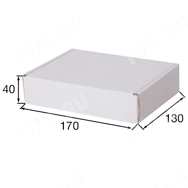 Короб КС-400 МГФ, белый, 170*130*40 мм