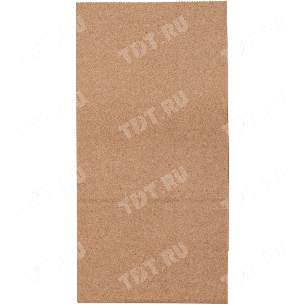 Крафт пакет без ручек, 70 г/м², 8*5*17 см