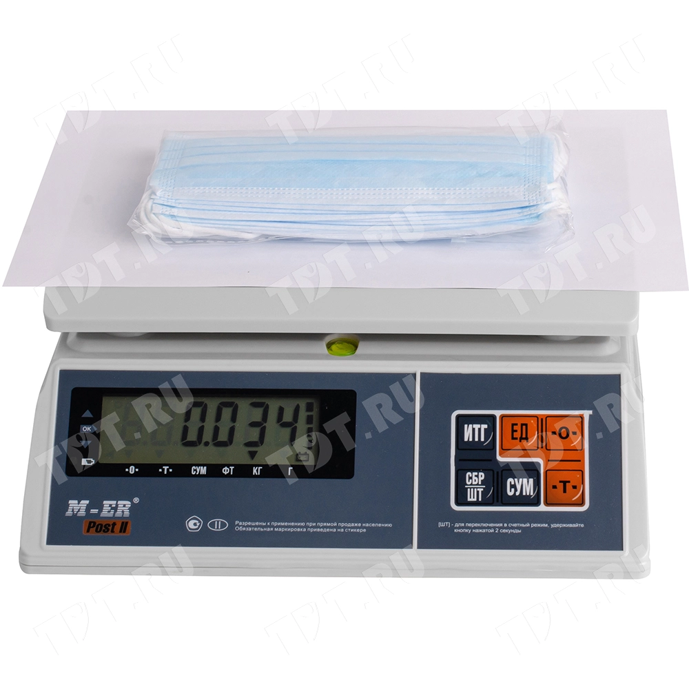 Одноразовая маска для защиты дыхания, трехслойная, 10 шт./уп.