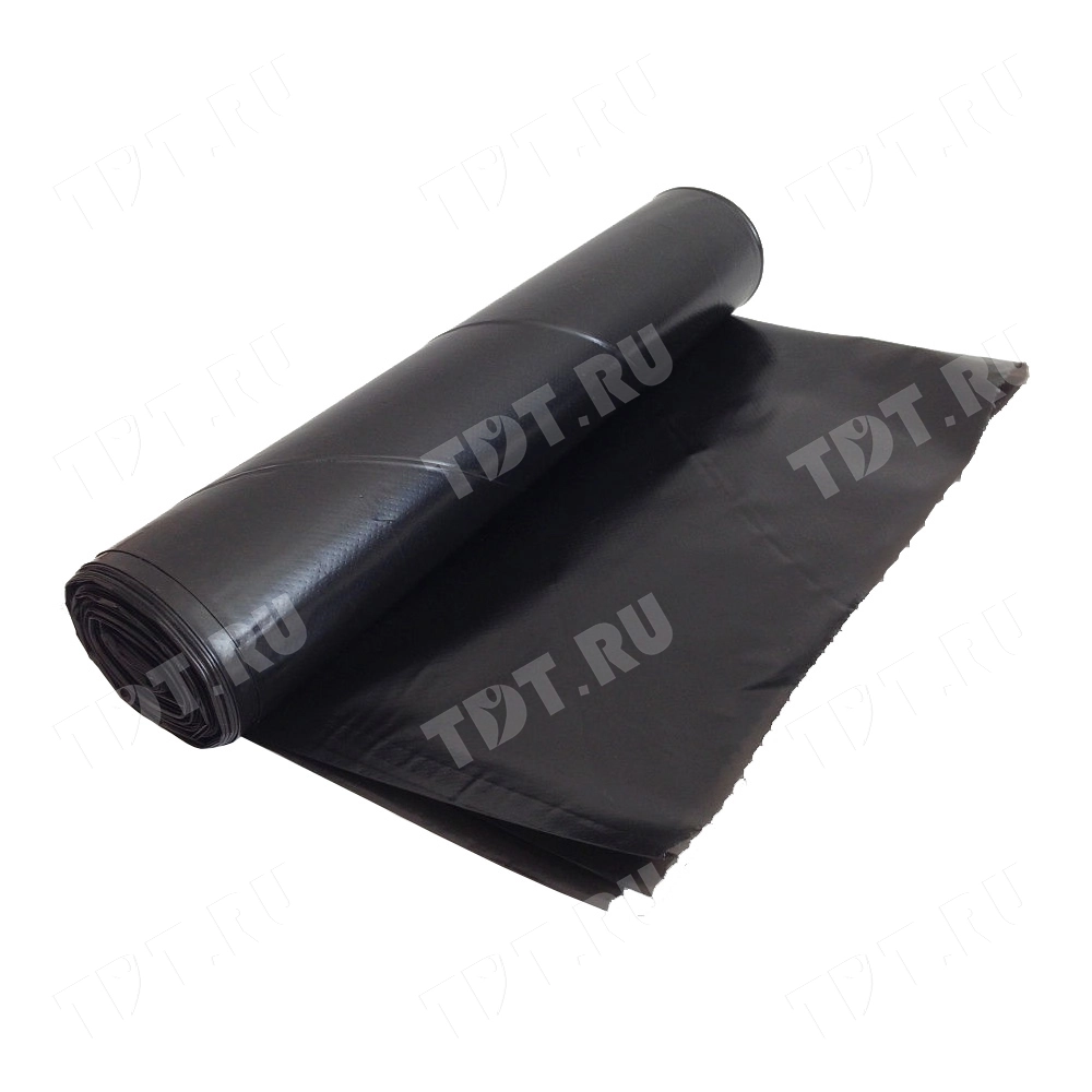 Полиэтиленовые мешки для мусора, ПСД пакеты 180 литров, 90*110 см, 10 шт./рулон