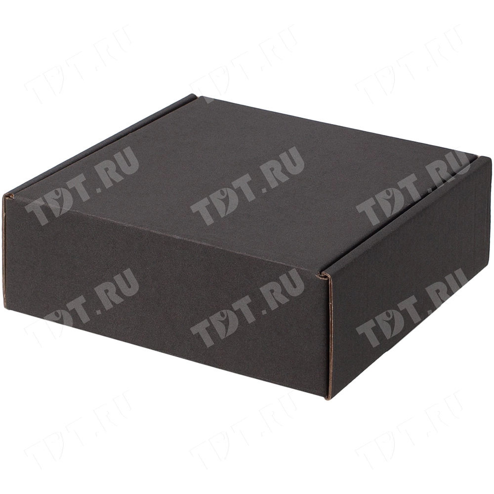 Короб КС-521 МГФ, чёрный, 150*150*55 мм