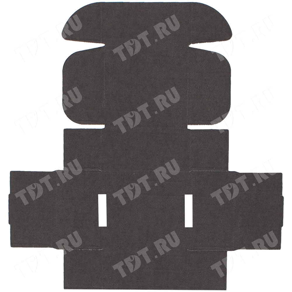 Короб КС-533 МГФ, чёрный, 75*75*40 мм