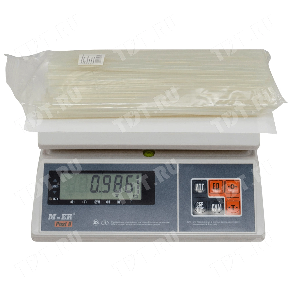 Клей для пистолета горячего плавления, 1кг/уп., 0.7*26.5см