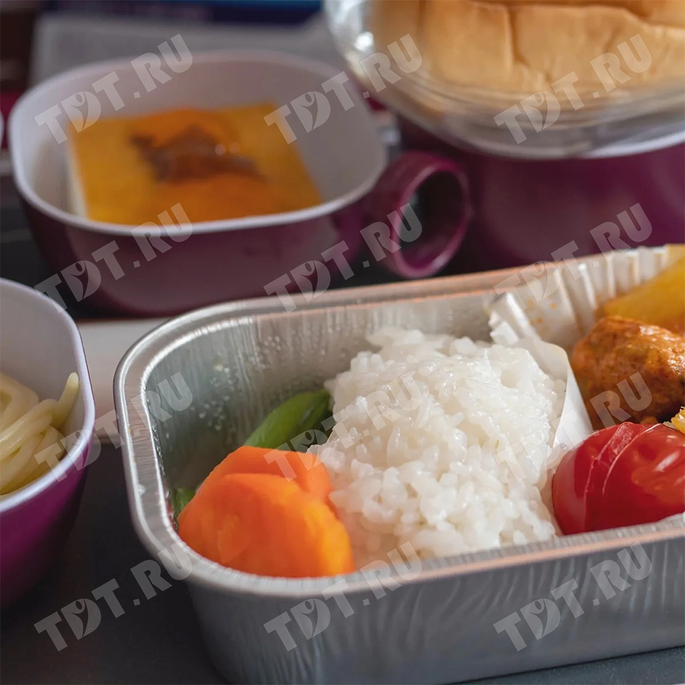 Алюминиевые касалетки прямоугольные, лак, 380 мл, 125 шт.