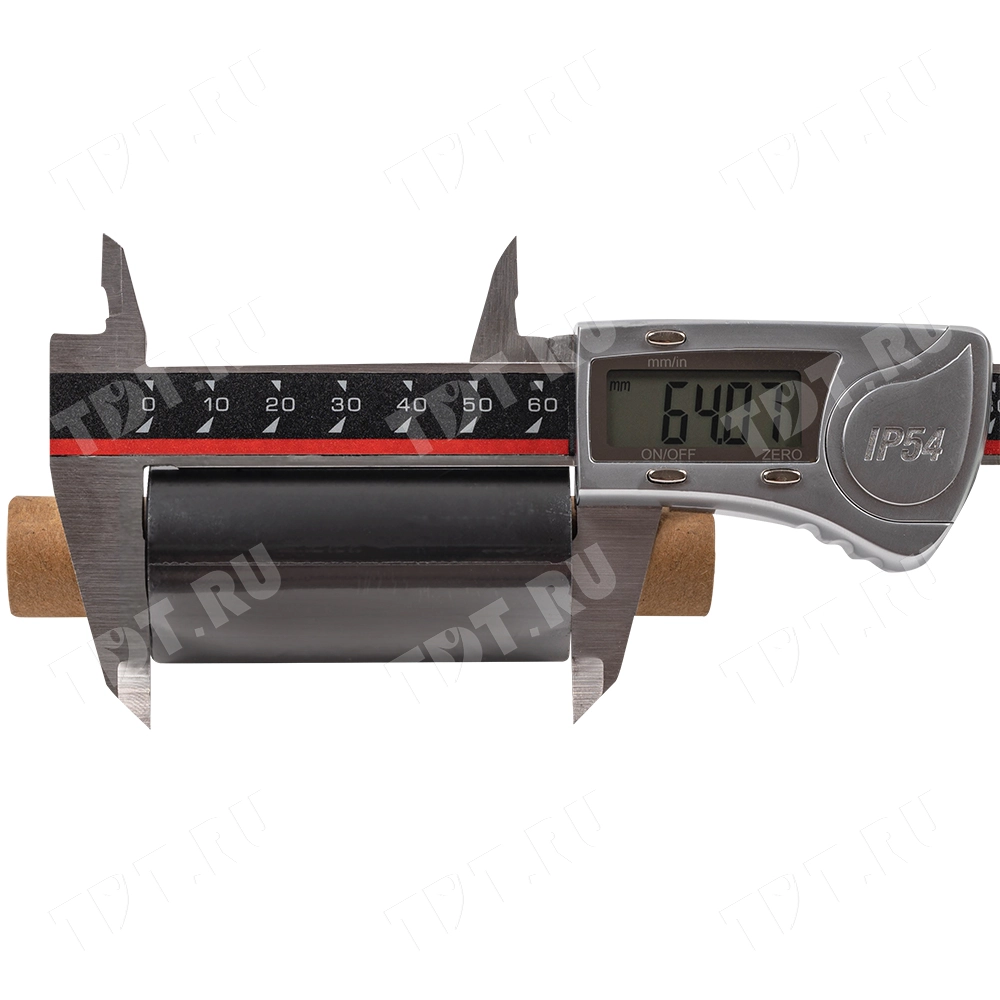 Красящая лента риббон Wax/Resin Standard, 64мм*74м, втулка 1/2", 110мм, OUT