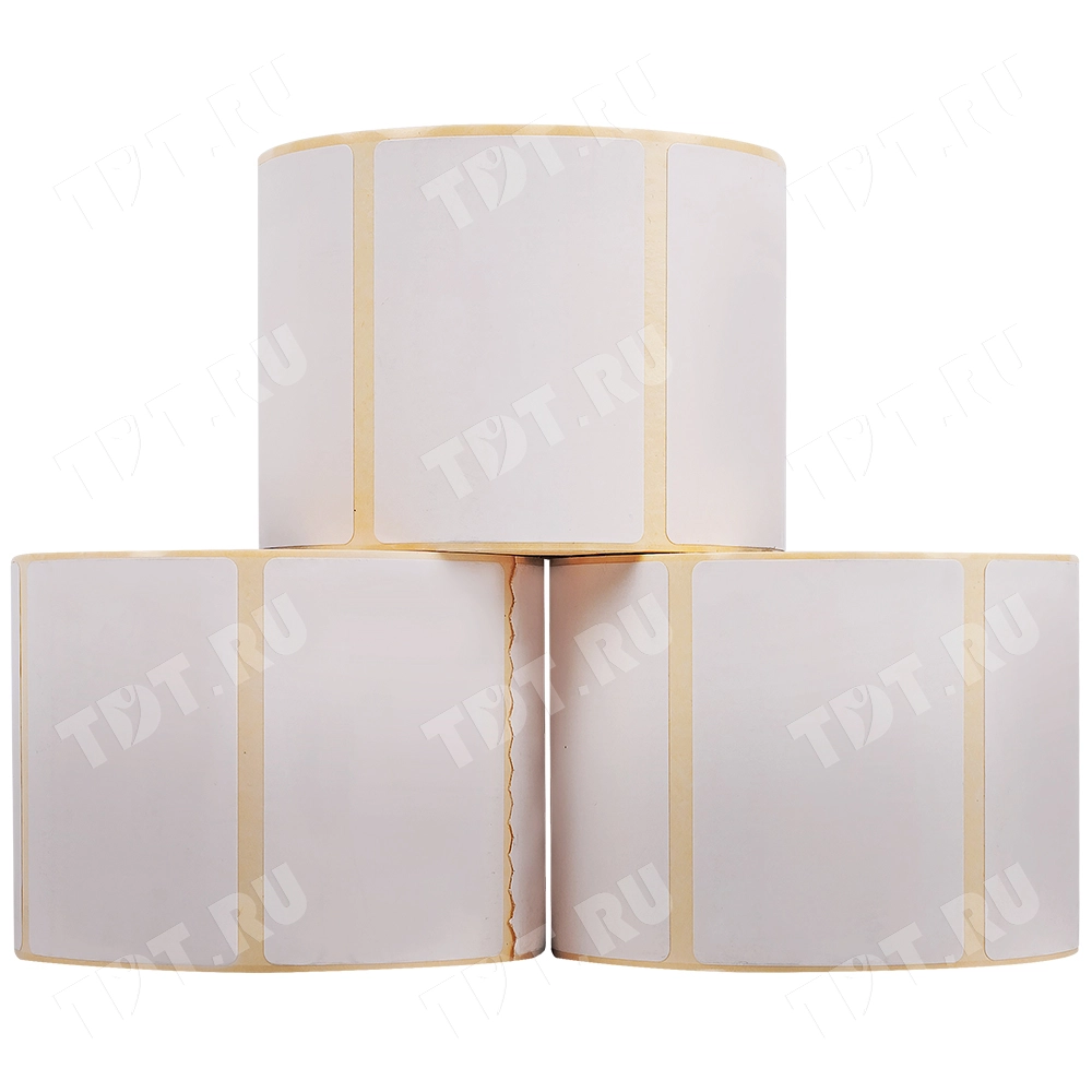 Термоэтикетки самоклеящиеся ЭКО 58*40 мм, втулка 40 мм, 500 шт./рол.