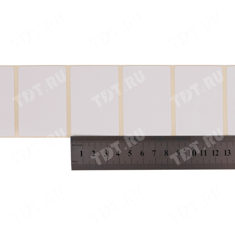 Термоэтикетки самоклеящиеся ЭКО 58*40 мм, втулка 40 мм, 500 шт./рол.