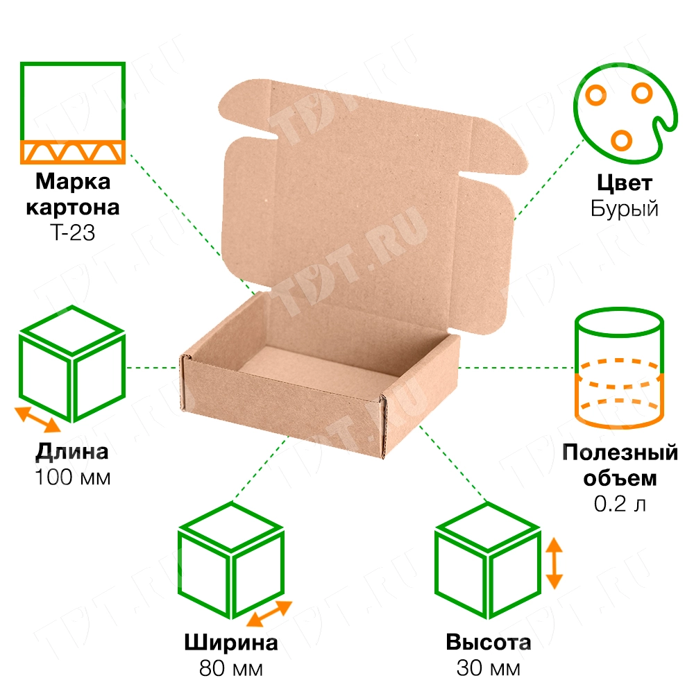 Короб КС-604 МГК, 100*80*30 мм