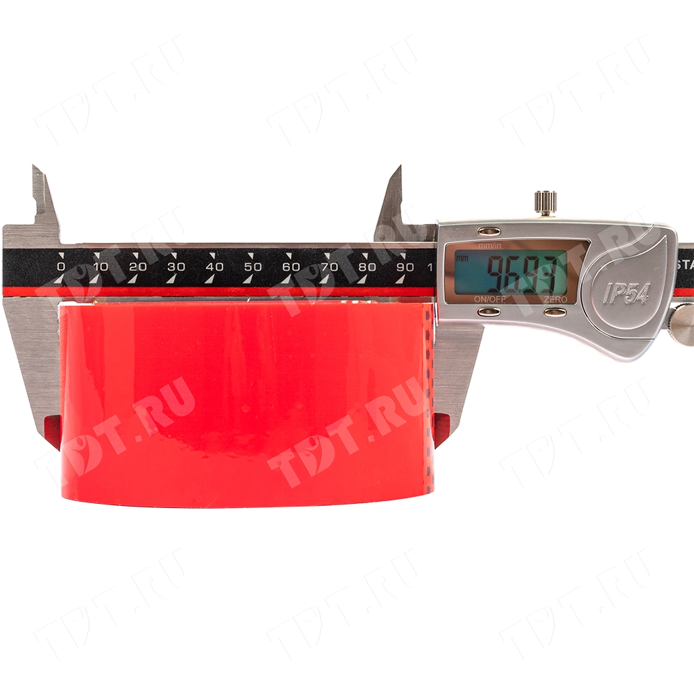 Клейкая лента красная Klebebander, 50мм*57м*40мкм