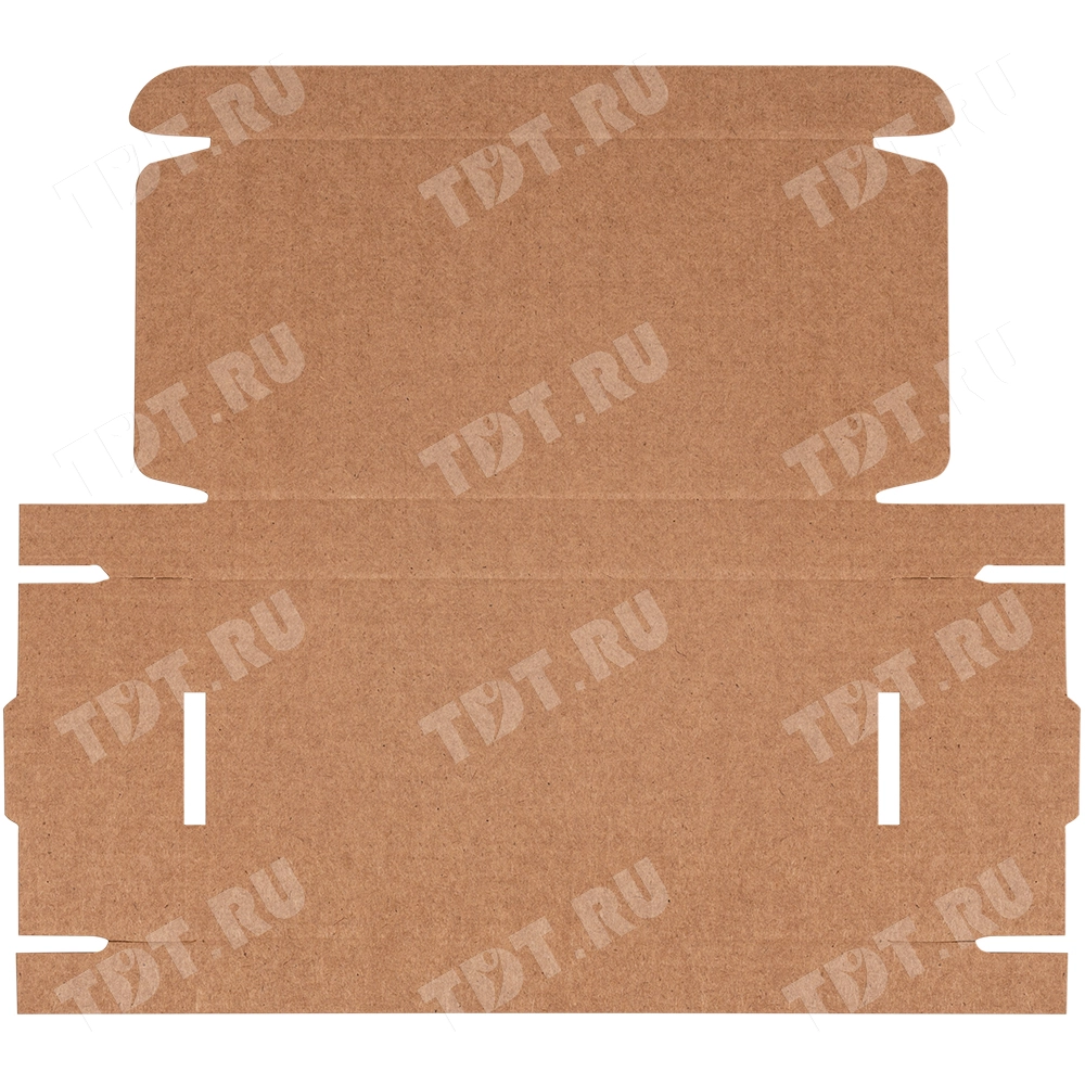 Коробка под чехол для телефона, бурая, 180*90*20 мм, Т-24 Е