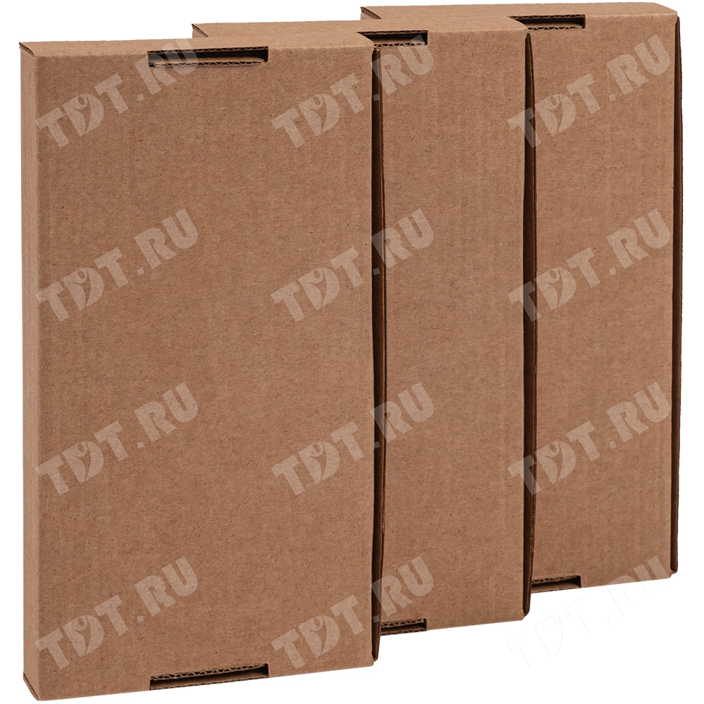 Коробка под чехол для телефона, бурая, 180*90*20 мм, Т-24 Е