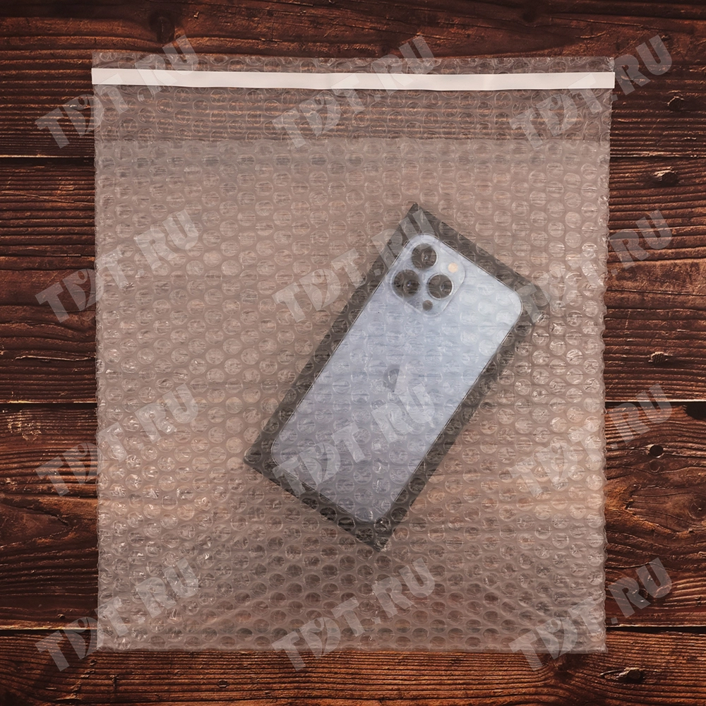 Пакет ВПП с клеевым клапаном, трёхслойный, 10*10+5 см