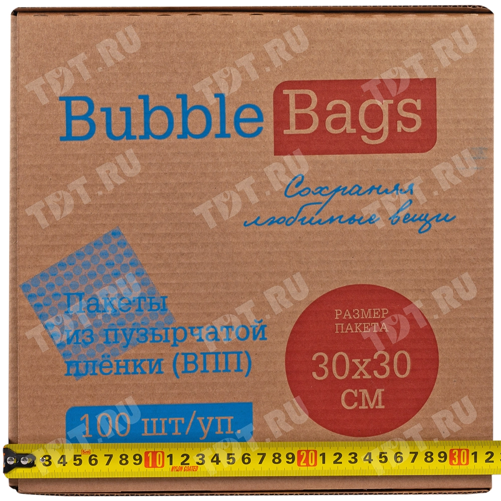 Пакеты ВПП «Bubble bags», трёхслойные, 30*30 см, 100 шт.