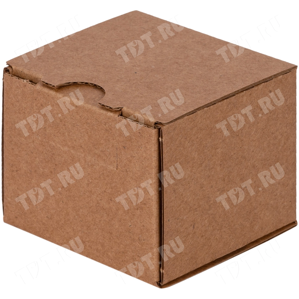 Самосборный короб №235-Ц, с язычком, 70*70*60 мм, Т-23 Е