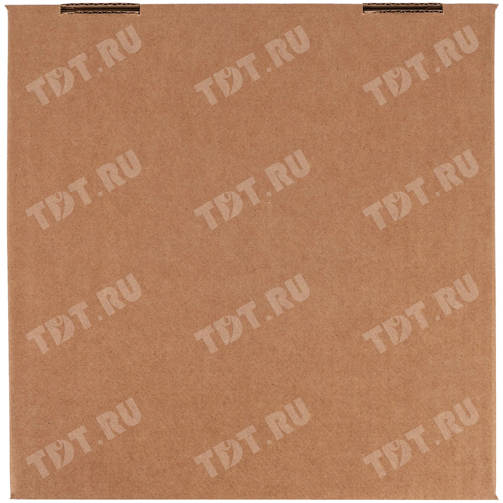 Коробка для пиццы, бурая, 330*330*40 мм