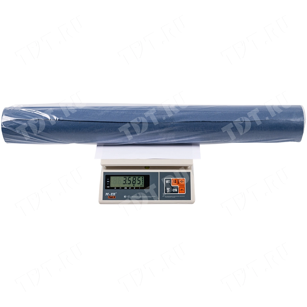 Рулон цветной оберточной бумаги, синий, 40*0.84 м