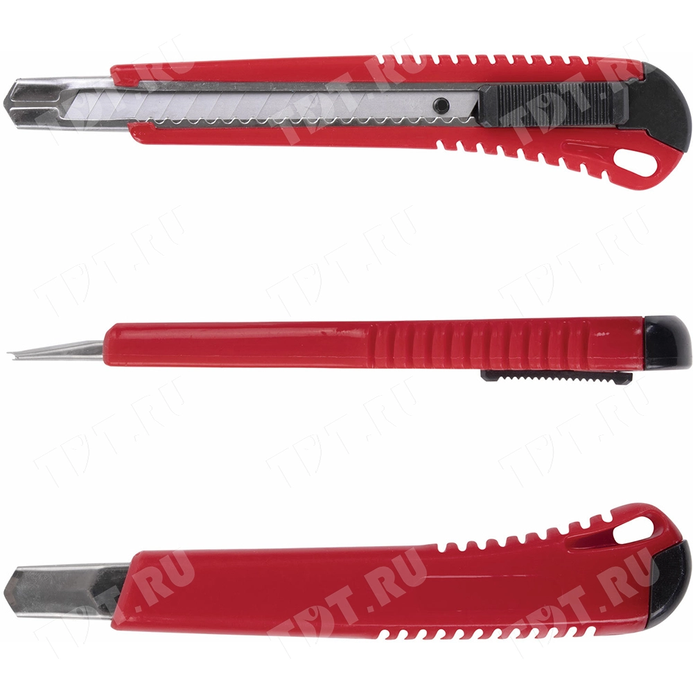 Нож канцелярский STAFF «Profit», ассорти, 9 мм