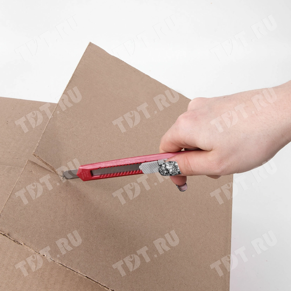 Нож канцелярский STAFF «Basic Economy», ассорти, 9 мм