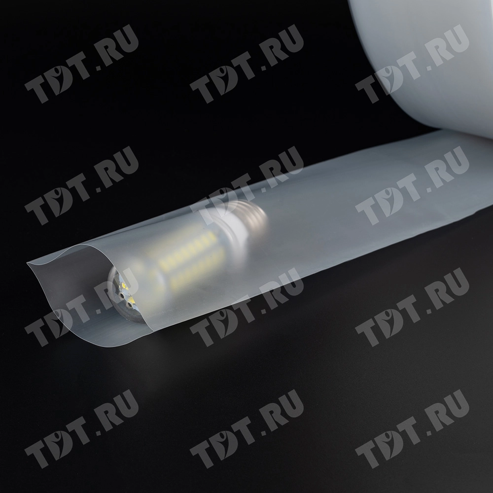 Рукав ПВД прозрачный, 8 см, 80 мкм, 425 м, 5 кг