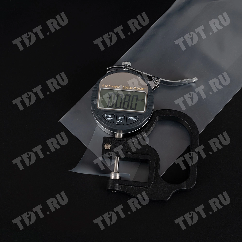 Рукав ПВД прозрачный, 10 см, 80 мкм, 680 м, 10 кг