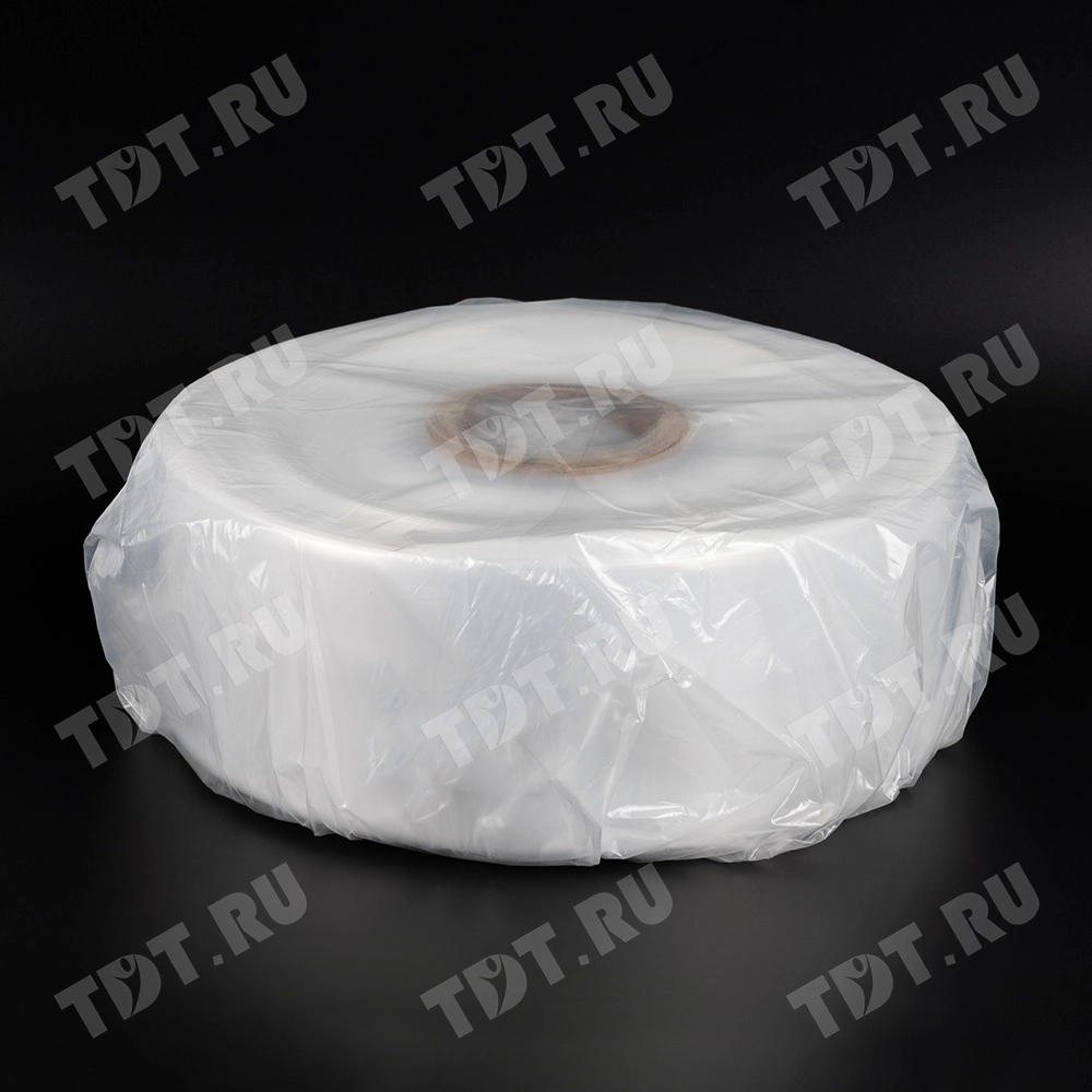 Рукав ПВД прозрачный, 30 см, 80 мкм, 225 м, 10 кг