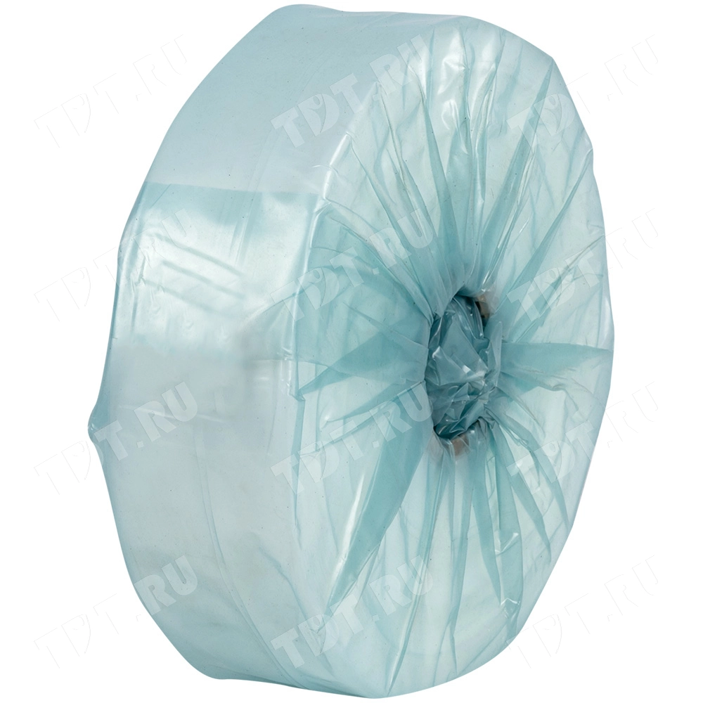 Рукав ПВД прозрачный, 43 см, 80 мкм, 155 м, 10 кг