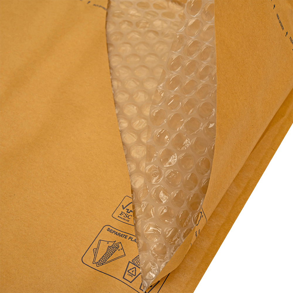 Бурый крафт пакет с прослойкой, 24*27 см, E-15-G (E/2) Бурый крафт пакет с прослойкой, 24*27 см, E-15-G (E/2)