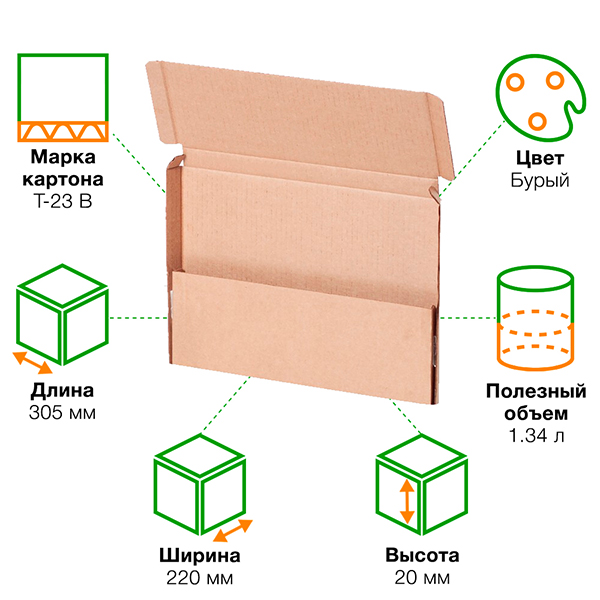 Лоток №8, 305*220*20 мм Лоток №8, 305*220*20 мм