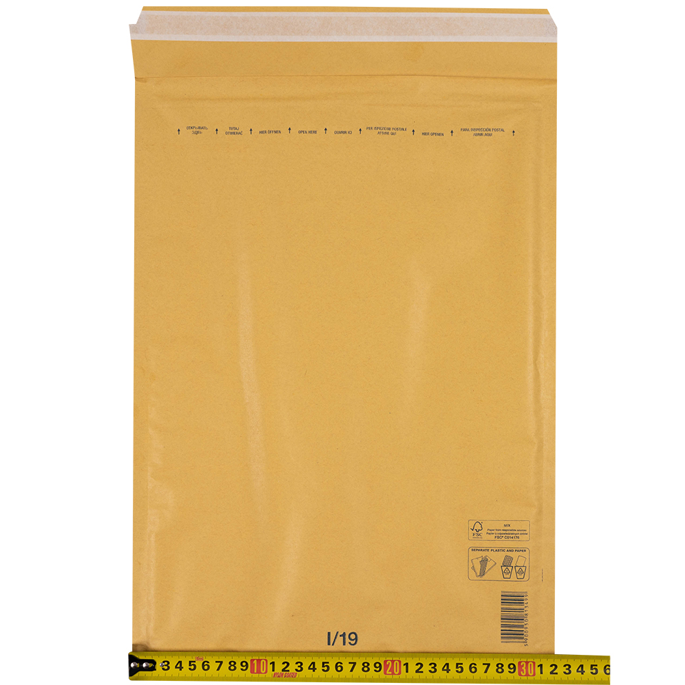 Бурый крафт пакет с прослойкой, 32*45 см, I-19-G (J/6) Бурый крафт пакет с прослойкой, 32*45 см, I-19-G (J/6)