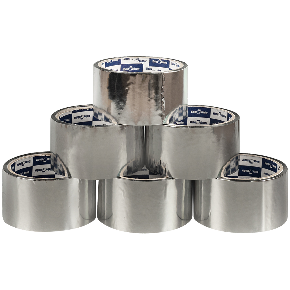 Металлизированная клейкая лента Klebebander, 50мм*25м Металлизированная клейкая лента Klebebander, 50мм*25м