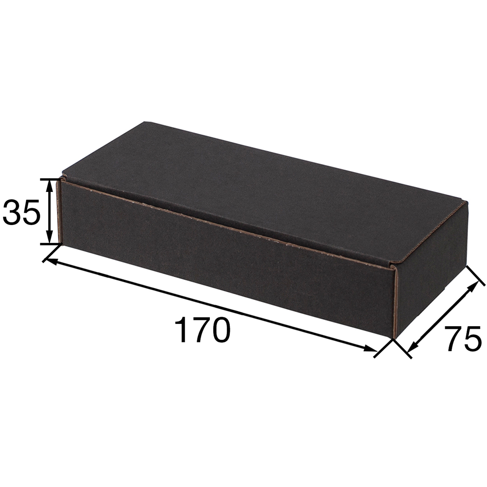 Короб КС-515 МГФ, чёрный, 170*75*35 мм Короб КС-515 МГФ, чёрный, 170*75*35 мм