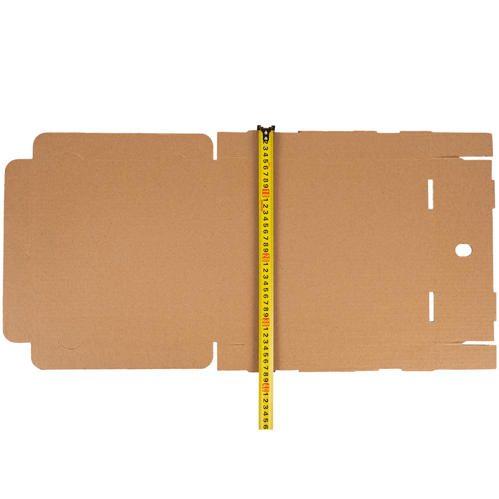 Коробка для пиццы, бурая, 280*280*40 мм Коробка для пиццы, бурая, 280*280*40 мм