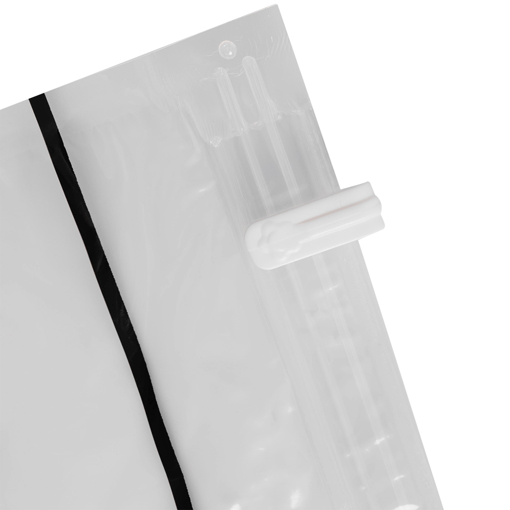 Вакуумный пакет для одежды с крюком для вешалки, 70*145 см Вакуумный пакет для одежды с крюком для вешалки, 70*145 см